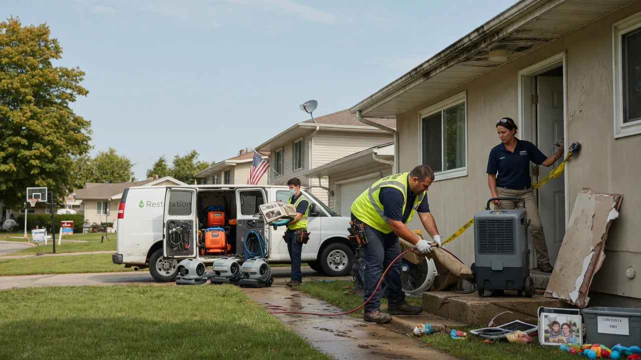 Water Damage Restoration in Lost Springs, KS near me